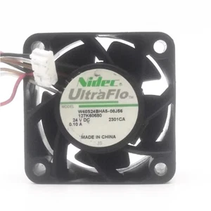 NIdec W40S24BHA5-08J56 4028 24V 0.10A Inverter Cooling Fan - Picture 1 of 5