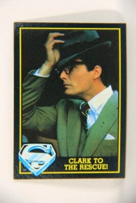 Superman 3 Topps 1983 Trading Card #7 Clark To The Rescue ENG L019072 - Image 1 of 2