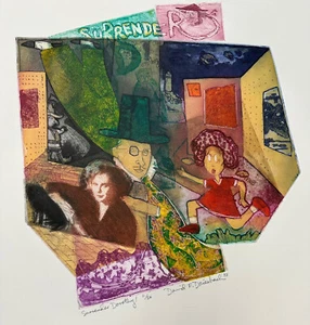 SURRENDER DOROTHY color viscosity etching David F. Driesbach 1988 Orphan Annie - Picture 1 of 3
