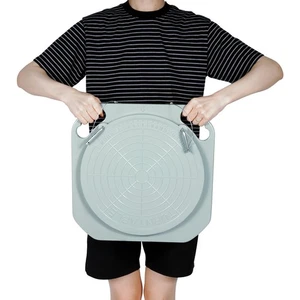 Wheel Front End Alignment Turn Plates Set 2 Pack Truck Turntable Plates 5Ton NEW - Picture 1 of 24