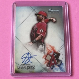 2021 Bowman Sterling Alexander Ramirez #BSPA-AR Prospect Auto Los Angeles Angels - Picture 1 of 2