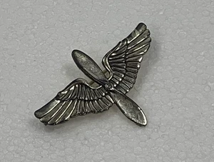 Prendedor vintage de plata esterlina alas y hélice del ejército de los Estados Unidos de la Fuerza Aérea 6,6 gramos - Imagen 1 de 9