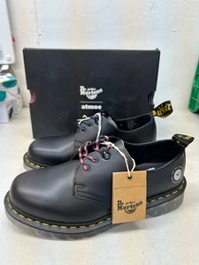 Dr. Martens 1461 Atmos 26928001 Mens Black Oxfords & Lace Ups Casual Shoes Uk 6 - Picture 1 of 12