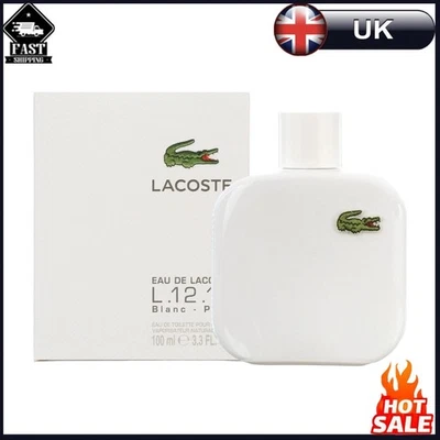 L'12'12 Blanc EDT Cologne for Men 100ML Sealed Brand-New Lacoste