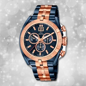 Reloj de pulsera acero inoxidable azul rosado J810/1 reloj para hombres Jaguar Sepcial Ed. UJ810/1 - Imagen 1 de 5
