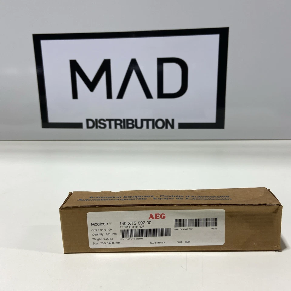 AEG MODICON 140 XTS 002 00 TERM STRIP 40P - Image 1 of 3