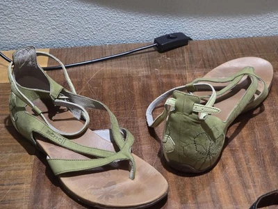 Sandalias Merrell Lotta Verde Floral Gladiador Tirantes Talla 10 Bonita Forma Foto 1 de 4