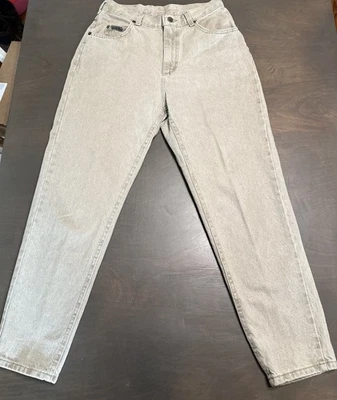 Lee Riveted Relaxed Fit Super High Rise Jeans Women's 10P Tan Denim Vintage - Image 1 of 4