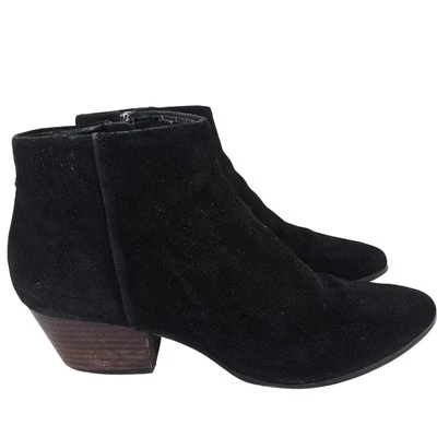 Botas Banana Republic com zíper lateral no tornozelo pretas 9,5 - Imagem 1 de 4