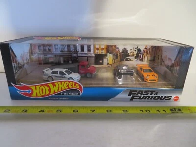 Hot Wheels Premium Fast & Furious Charger Supra Jetta 4 Car Box Set 2019 MISB - Image 1 of 4