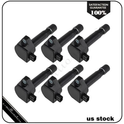 Bobinas de encendido 6 piezas para Acura RDX Honda Pilot Ridgeline 2010-2013 3,7 L 522077 Foto 1 de 4