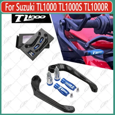 For Suzuki TL1000 TL1000S TL1000R Motorcycle Brake Clutch Levers Protector Guard - Image 1 of 4