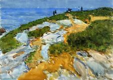 Art Oil painting Frederick-Childe-Hassam-Sunday-Morning-Appledore canvas