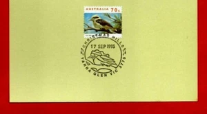 1993 Navidad Hills Yarra Glen Victoria sello postal au pájaro Kookaburra - Imagen 1 de 3