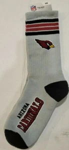 NFL Arizona Cardinals Men's Socks, New (DUECE BLACK) - Picture 1 of 1