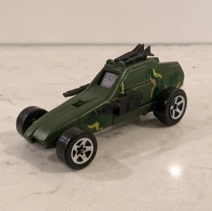 Vintage 1995 Hot Wheels Action Command Super Cannon Enforcer green camo 5268 - Picture 1 of 8