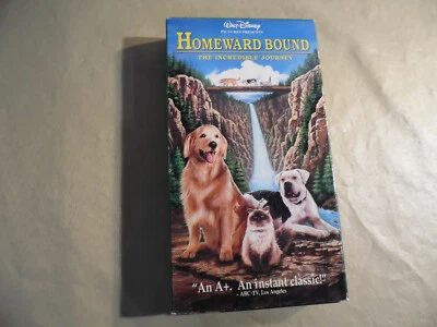 Homeward Bound The Incredible Journey (Used VHS Tape Sale) Free USA Shipping Foto 1 de 2
