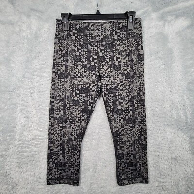 Zumba Leggings Mujer Pequeños Picantes Logo Gris Capri Ropa Activa Yoga 27x20 Foto 1 de 4