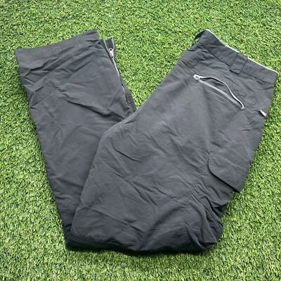 Pantalones de Senderismo Técnicos K-Way para Hombres 36x30 Negros Convertibles Exterior Foto 1 de 4