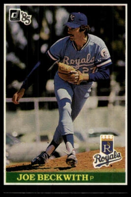 1985 Donruss #541 Joe Beckwith - Image 1 of 2