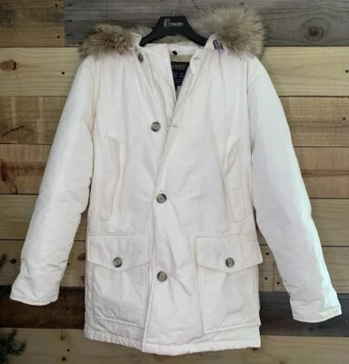 Chaqueta Parka WOOLRICH Arctic HOMBRE XS MUJER M Con Capucha Rellena Repelente al Agua Foto 1 de 4