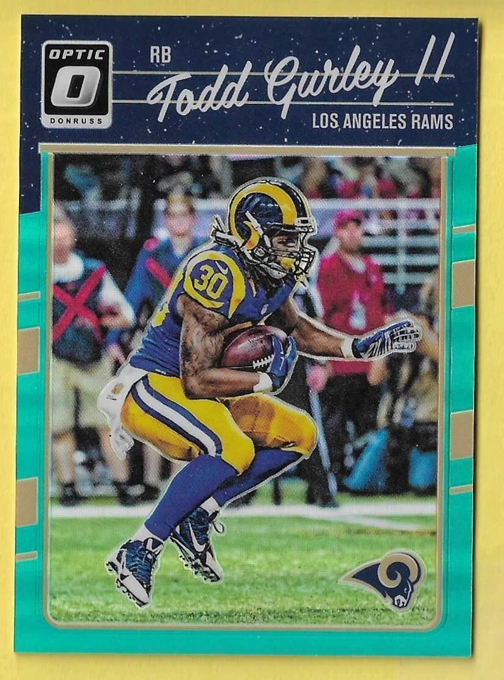 2016 Optic Prizm Todd Gurley II Rams 188/299 - Image 1 of 1