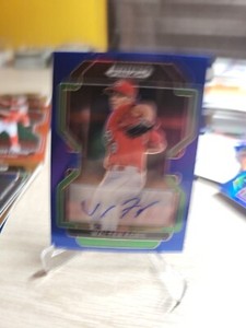 2022 Prizm Draft Picks Walter Ford Autograph BLUE Prizm  /99 AUTO card # PDP74