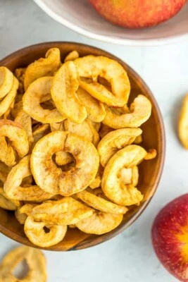 Rebanadas de manzana deshidratada premium de 5 lb de manzanas secas, sin azúcar agregada, bocadillo saludable Foto 1 de 2