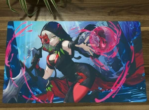 WVICM OCG Playmat Diabellstar the Black Witch TCG CCG Pad Trading Card Game Mat - Picture 1 of 4