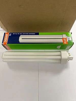 Osram dulux T/E IN Plus 70W/840 lumilux cool white GX24q-6 lamps - Image 1 of 3