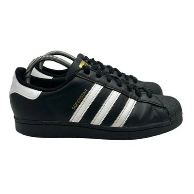 Adidas Superstar Shoes Mens Size 8.5 EG4959 Core Black White Originals Shell Toe - Image 1 of 4