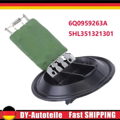Resistenza Regola Ventola Per VW Polo 6R 9N Audi A1 A2 Seat Ibiza 3 4 Skoda Fabia - Immagine 1 di 4