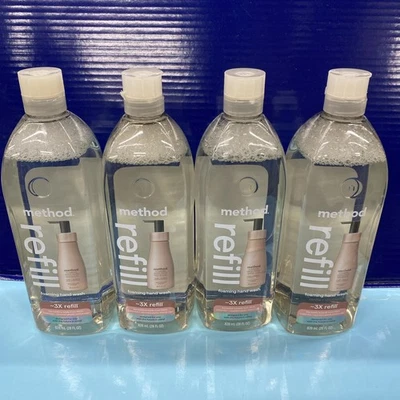 Pacote com 4 - Method Foaming refil de espuma para lavar as mãos, 28 oz fl oz - Imagem 1 de 3