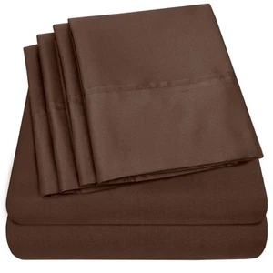 Twin XL Size Bed Sheets - 4 Piece 1500 Supreme Collection Fine Brushed Microf... - Picture 1 of 7