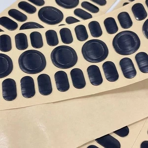 1set Black Mouse Feet Skates Pads for G102 G304 Mouse Foot Pad Non-slip _tm - Afbeelding 1 van 5