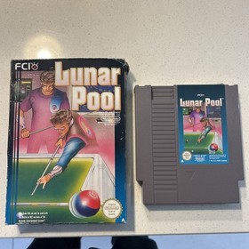 Lunar Pool NES Nintendo - Boxed PAL - Cartridge is very good 