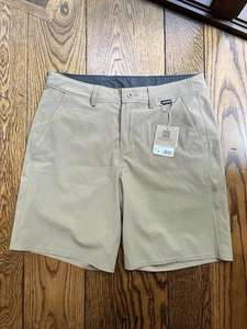 Patagonia Men's Hydropeak Hybrid Walk Shorts - 19" Mojave Khaki NWT Size 30 - Picture 1 of 6