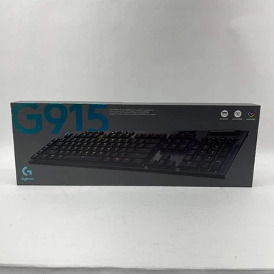 Teclado inalámbrico RGB Logitech G915 Lightspeed 920-009103 Foto 1 de 4