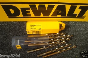 DeWALT DT5559 EXTREME  11MM HSS-G METAL DRILL BITS x 10 - Picture 1 of 1