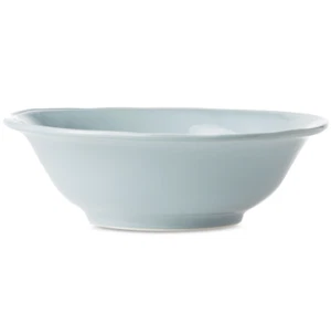 VIETRI VIVA FRESH GRAY 11" MEDIUM SERVING BOWL MADE IN ITALY STONEWARE NEW - Picture 1 of 2