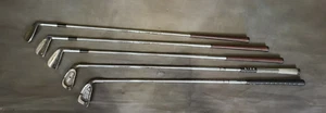Antique Vintage Golf Clubs Iron Lot of 5 Ping Zing Herman Keiser Custom Made - Picture 1 of 9
