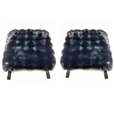 Car Seat Cushion Cover Winter Plush Warm Pad Protector Non-Slip Mat Accessories - Image 1 of 4