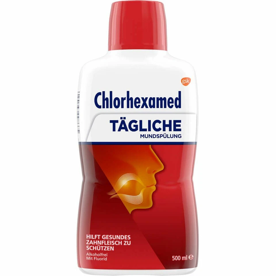 GLAXOSMITHKLINE CONSUMER HEALTHCARE CHLORHEXAMED tägliche Mundspülung 0,06% 500 ml PZN16393823
