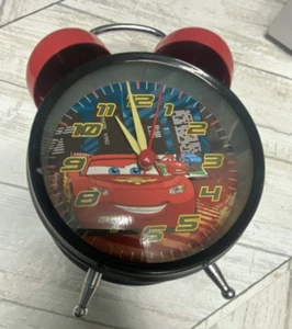 Disney Cars Mcqueen Alarm Desk Clock 3.75" Home or Office Decor child clock - Picture 1 of 10