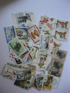 JOB LOT OF STAMPS FROM AROUND THE WORLD ~ BARBADOS LOT 16 - Picture 1 of 1