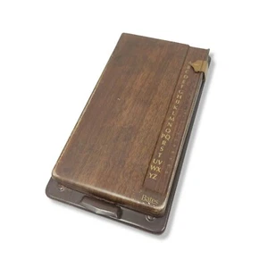 Vintage Bates List Finder “Secretary” Model G, Metal Rare Old  - Picture 1 of 8