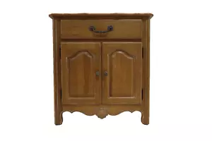 Ethan Allen Country French Provence Birch Nightstand Cabinet - Picture 1 of 14