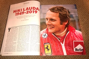AUTOWEEK June 2019 Special NIKI LAUDA Ferrari Tribute Dedication Issue - OOP - Imagen 1 de 3