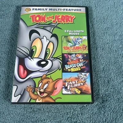 Tom and Jerry: Family Multi-Feature 3 Full-Length Movies (DVD) - Image 1 of 2