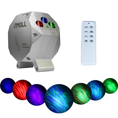 Projetor de luzes noturnas LEDMALL Star Aurora laser verde e RGB - Cinza - Imagem 1 de 4